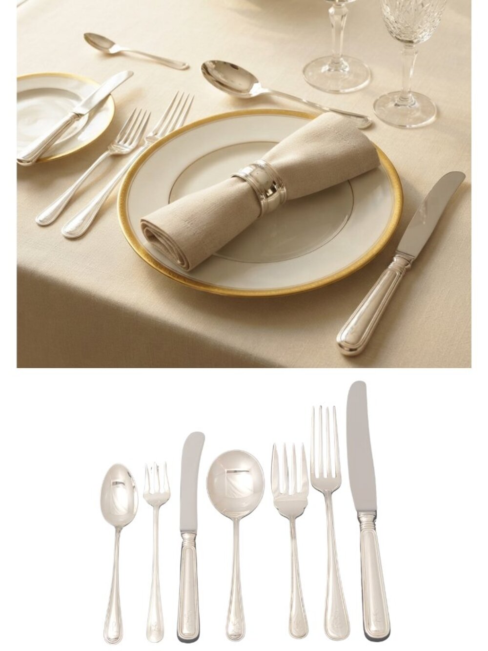 Vintage Birks York Silver plated Cutlery Set 62 Pieces 6 Place Settings + Extras